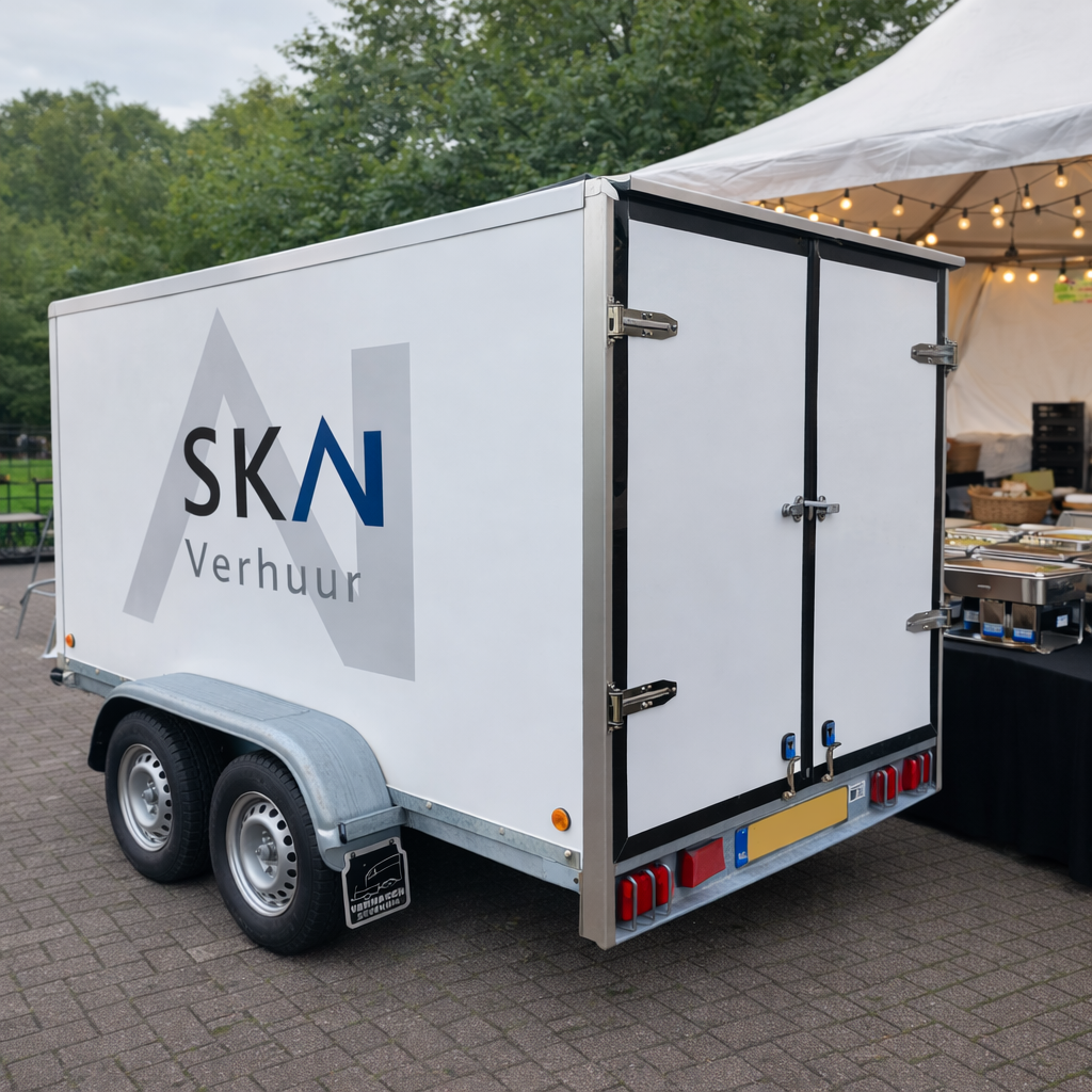 SKN Verhuur koelwagen bij catering event